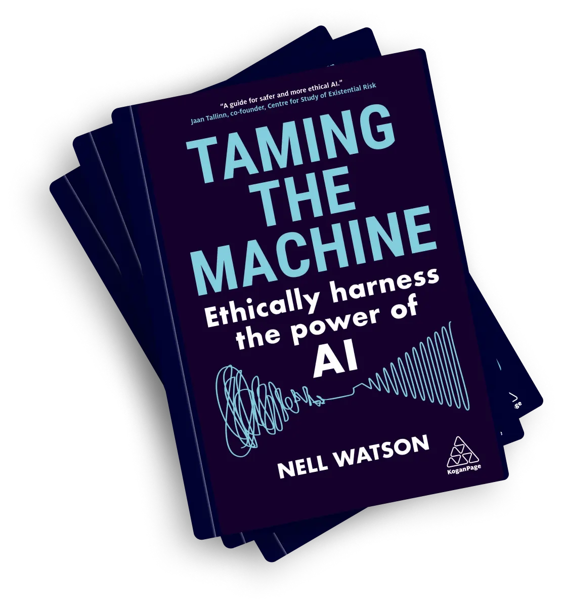 A stack of Taming the Machine books