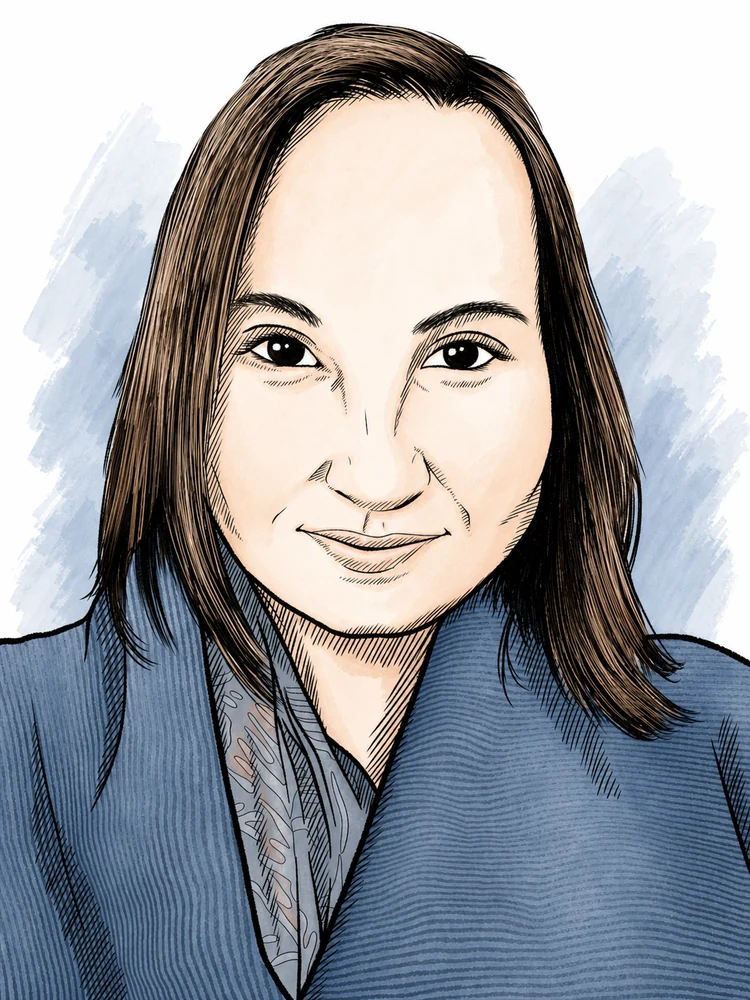 Illustrated portrait of Nell Watson, author of Taming the Machine