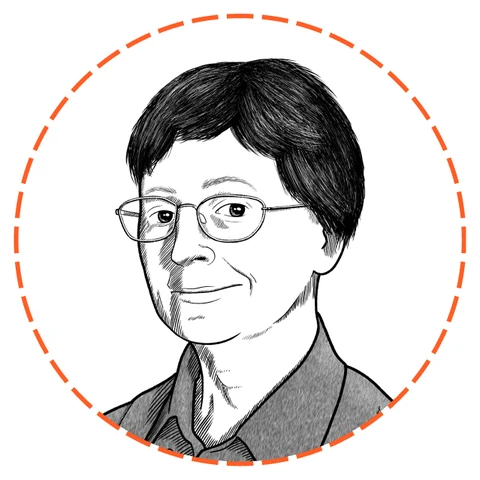 Illustrated portrait of Clare O'Beara